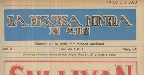 El mineral de Chuquicamata : su desarrollo por la Chile Exploration Company