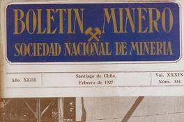 Monografía de la Andes Copper Mining Co. : mineral de Potrerillos