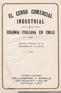 La colectividad italiana en Chile