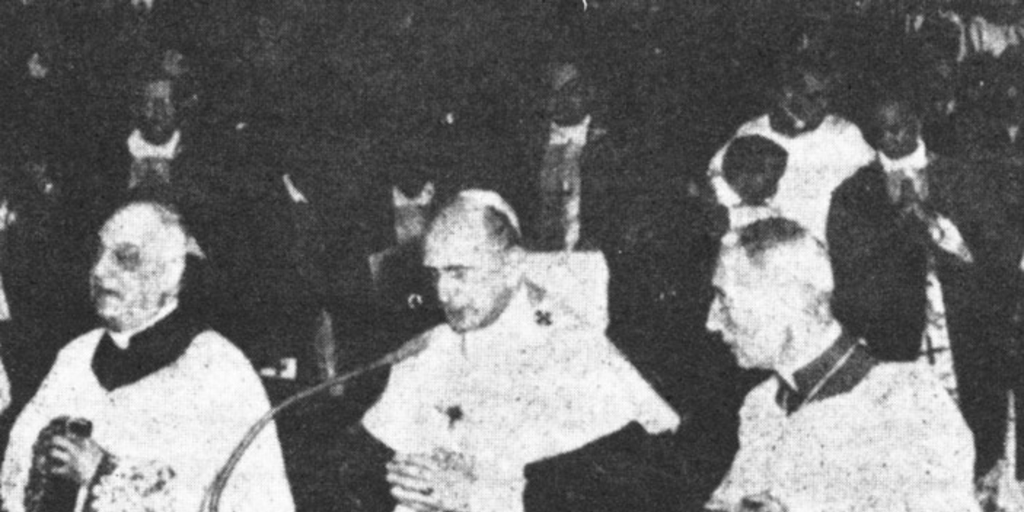 Paulo VI inaugura en la basílica de San Pedro la tercera sesión conciliar, 1963