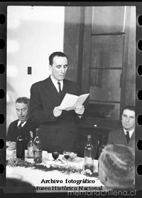 Eduardo Cruz Coke, senador conservador : 29 de mayo de 1945