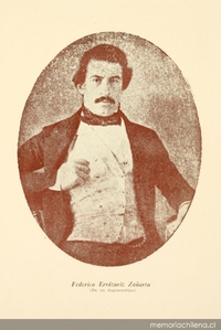 Federico Errázuriz Zañartu, 1825-1877