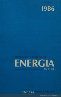 Producción y consumo de energía en Chile: 1986