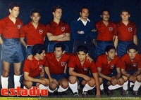 Seleccionado chileno al campeonato sudamericano de 1956 en Montevideo