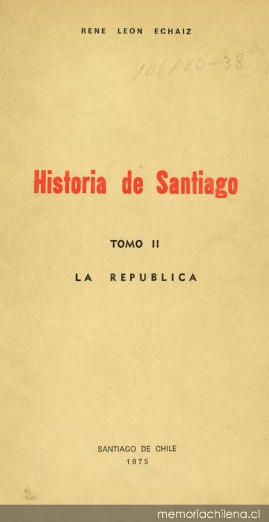 Historia de Santiago: tomo 2