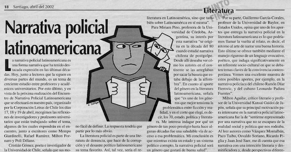 Narrativa policial latinoamericana