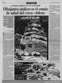 Dibujantes analizaron el estado de salud del cómic chileno
