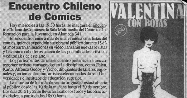 Encuentro chileno de comics