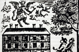 Grabado del libro Saducismus triumphatus (Londres, 1681), de J. Granvill