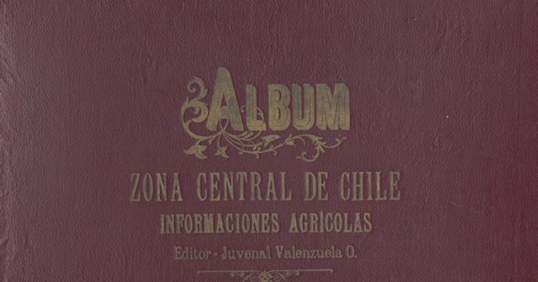Álbum zona central de Chile : 1923 : informaciones agrícolas