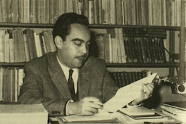 Rolando Mellafe en el Centro de Investigaciones de Historia Americana