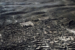 Vista aérea del pucara de Turi