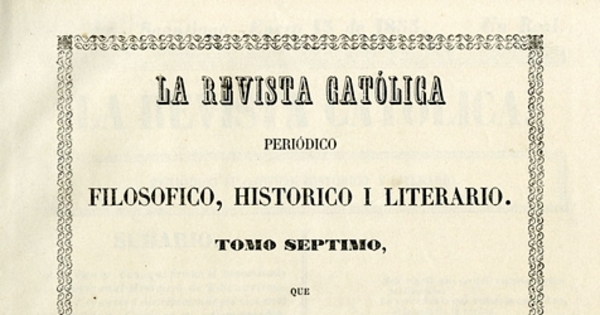 Cuestión eclesiástica. III