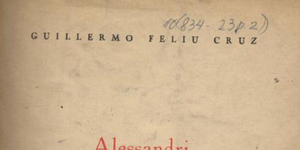 Alessandri : personaje de la historia : 1868-1950