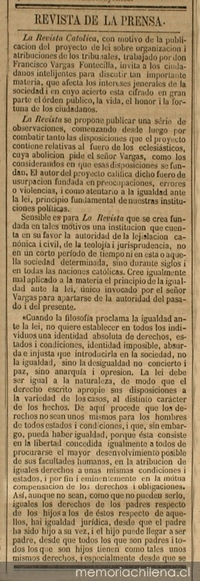 Revista de la prensa