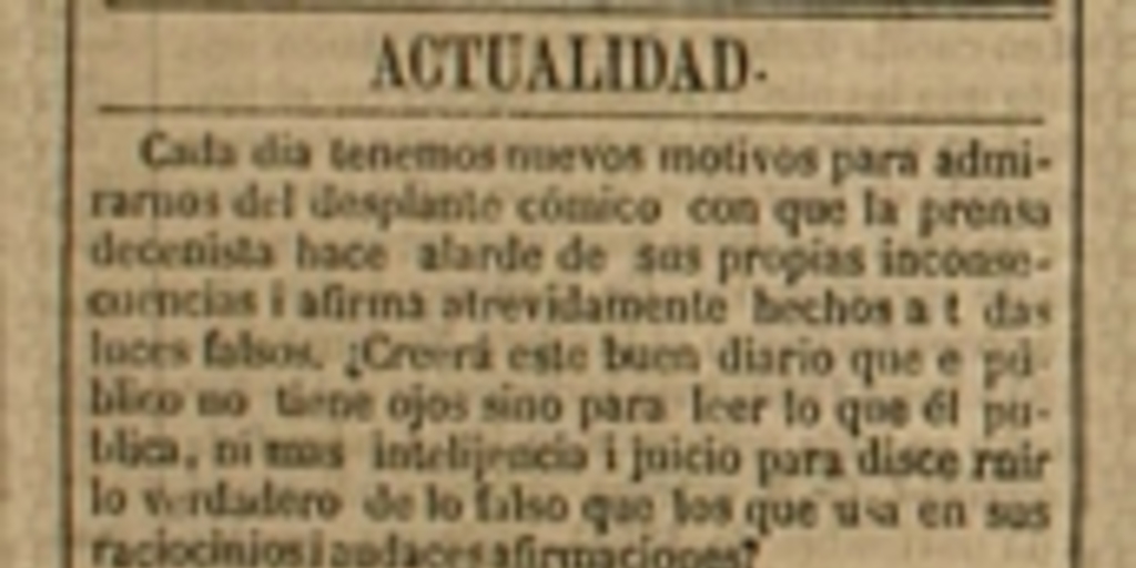 Actualidad