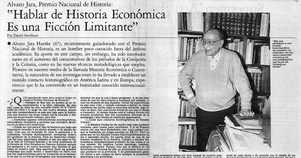 Hablar de historia económica es una ficción limitante