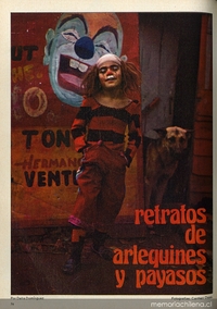 Retratos de arlequines y payasos, 1975