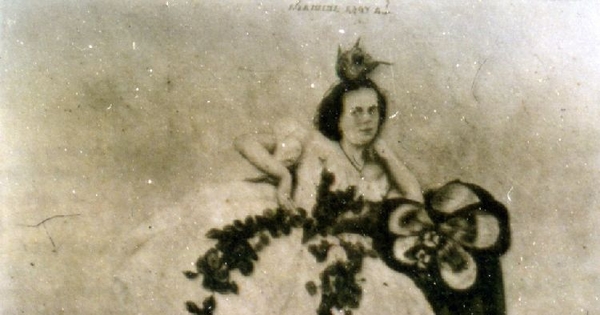 Bailarina del conjunto de 1864, Teatro Municipal