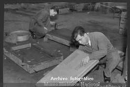 Alumnos de la Escuela de Artes y Oficios, ca. 1970