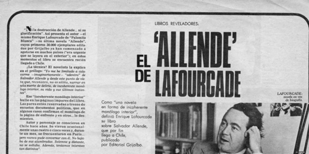 "Allende" el de Lafourcade