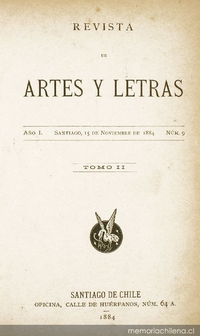 Revista de artes y letras : tomo 2 del 15 de noviembre de 1884