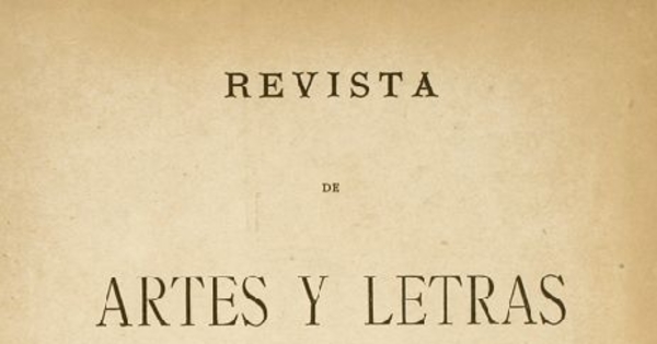 Revista de artes y letras : tomo 16 de 1889