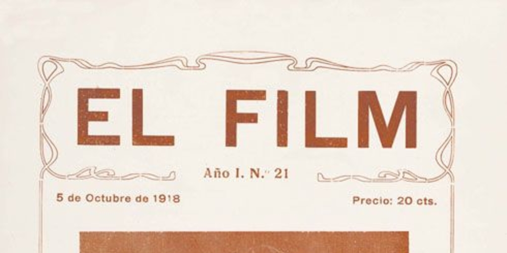 El film : año 1, n° 21, 5 de octubre de 1918