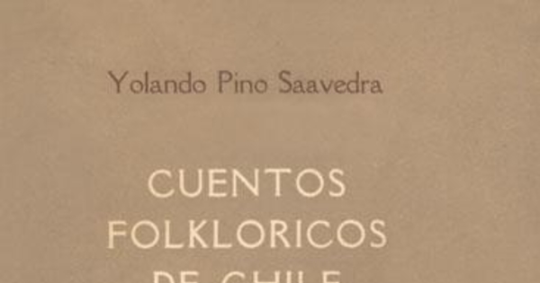 Cuentos folklóricos de Chile