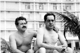 Luis Hernández Parker con Tito Mundt en La Habana, 1959