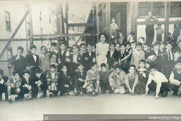 Curso de niños en Sewell, ca. 1950