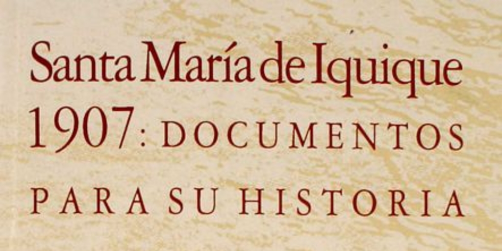 La tragedia de la Escuela de "Santa María" de Iquique