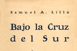 Bajo la cruz del sur