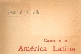 Canto a la América Latina