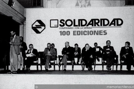 Acto por la edición n° 100 de la Revista Solidaridad