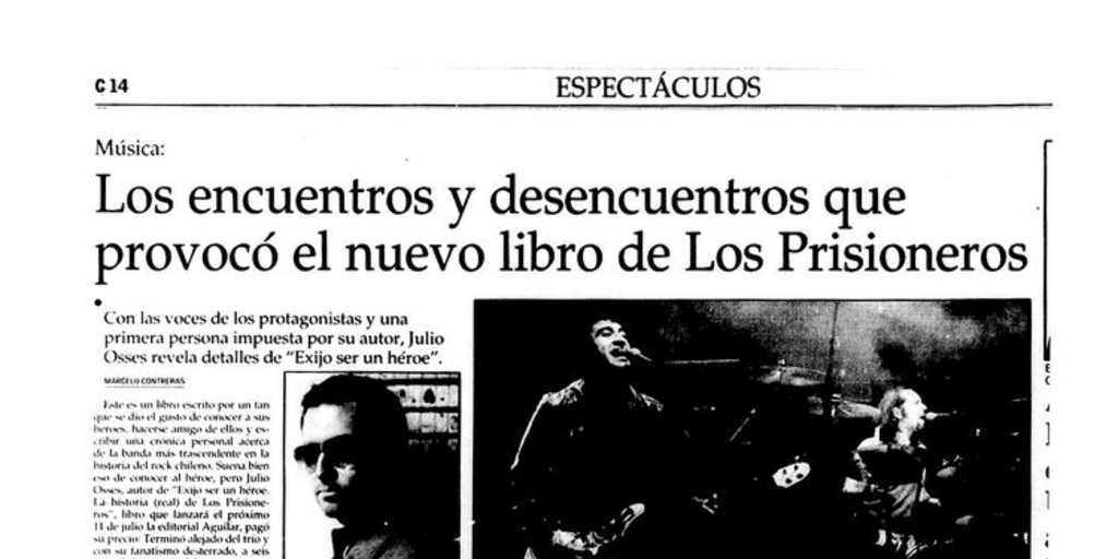 Los encuentros y desencuentros que provocó el nuevo libro de Los Prisioneros