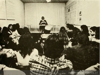 Conferencia de Francisco Brugnoli en Galería CAL, 1979