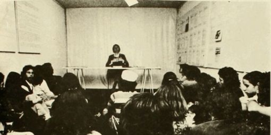 Conferencia de Francisco Brugnoli en Galería CAL, 1979