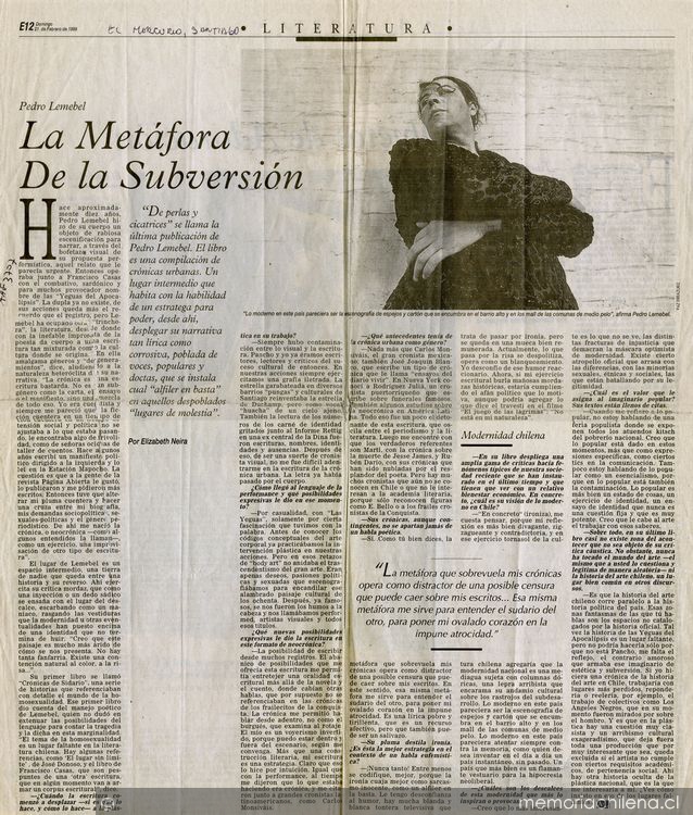 La metáfora de la subversión