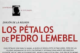 Los pétalos de Pedro Lemebel