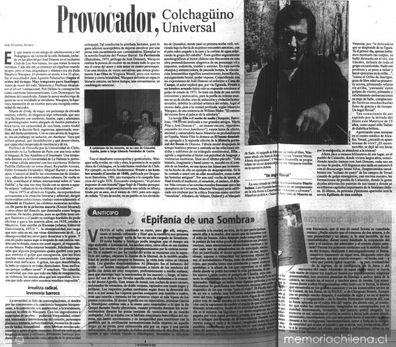 Provocador, colchagüino universal