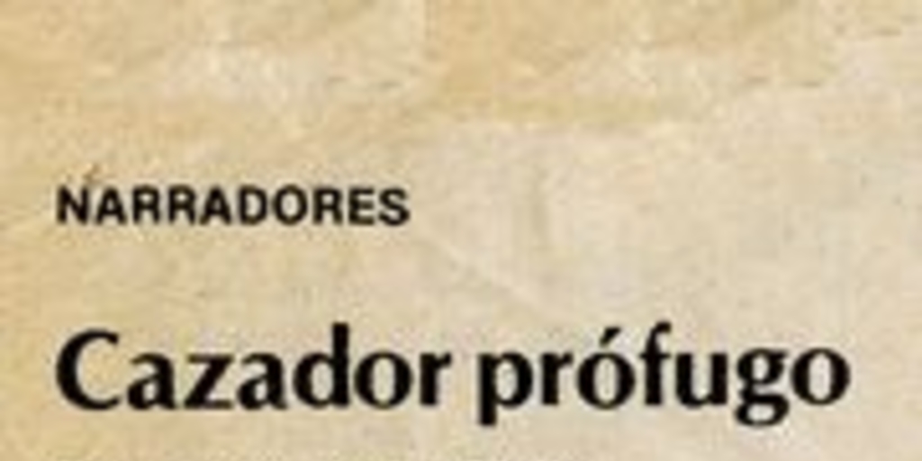 Cazador prófugo