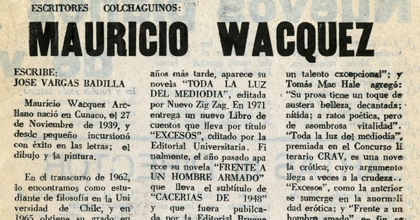 Mauricio Wacquez