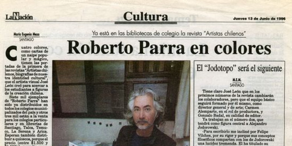 Roberto Parra en colores