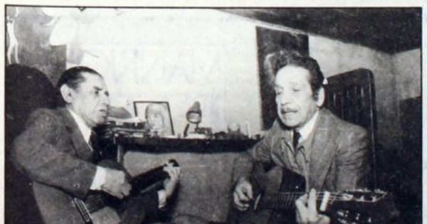 Con su hermano Lalo : jazz guachaca y cuecas choras, ca. 1987