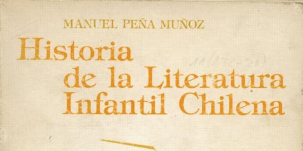 Historia de la literatura infantil chilena