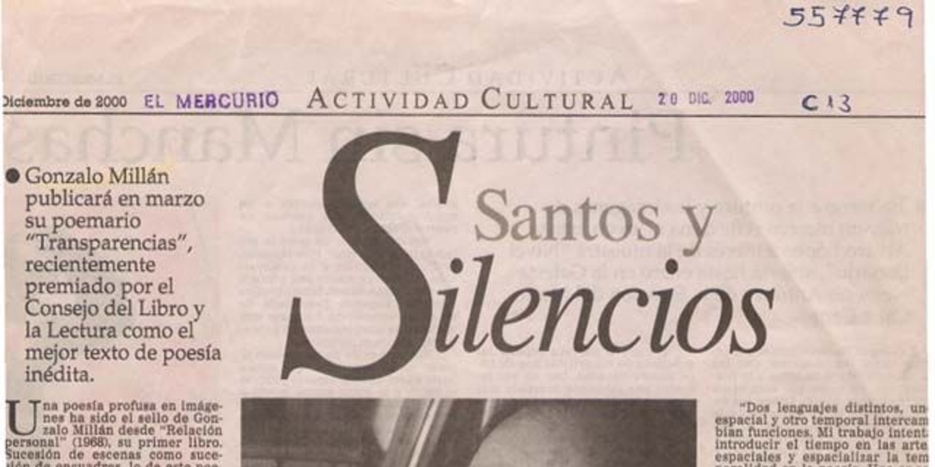 Santos y silencios