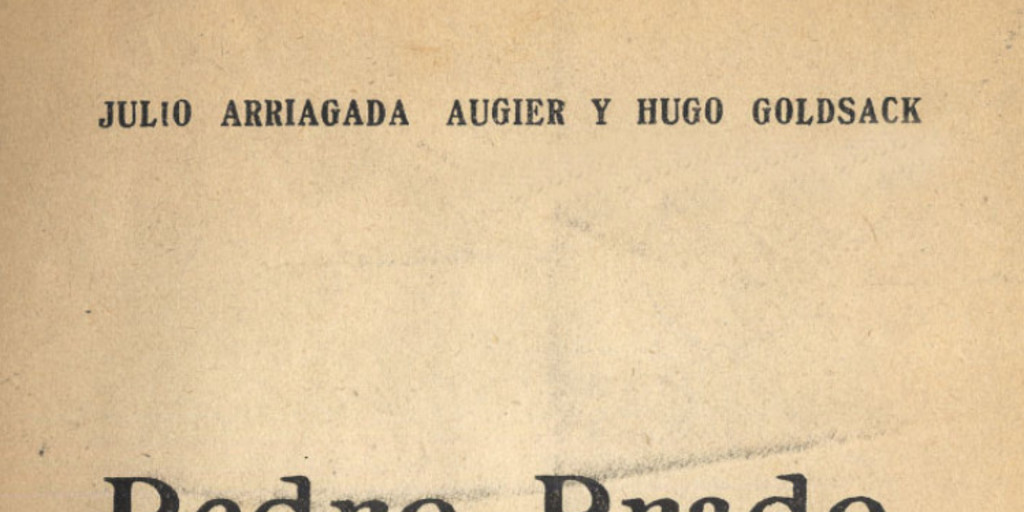 Pedro Prado : un clásico de América