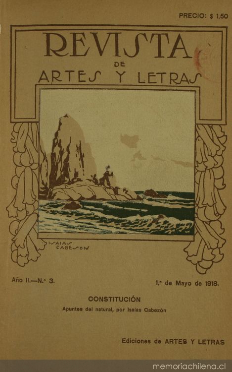 Revista de artes y letras: año 2, n° 3, 1 de mayo de 1918
