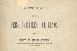 Estudios de los ferrocarriles chilenos